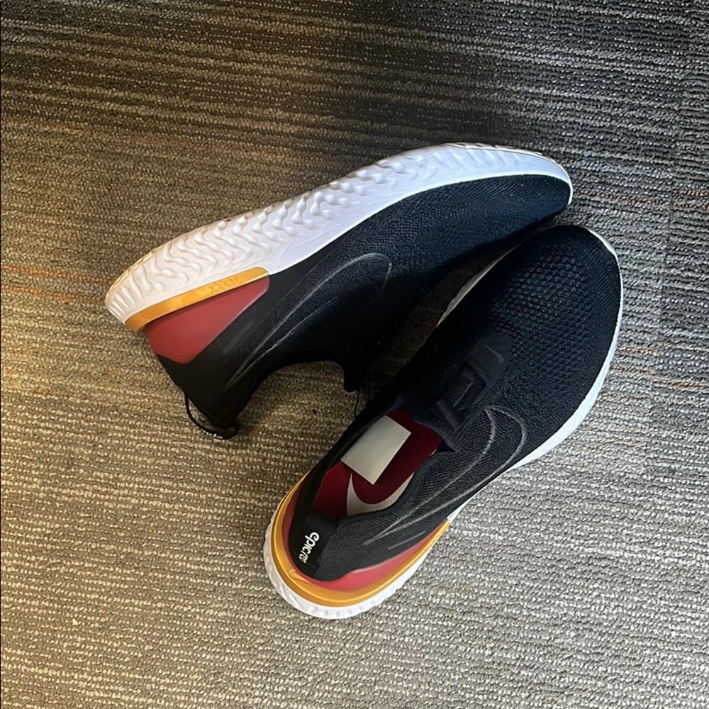 Nike Black and White Sneakers Modern Design